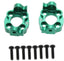 Aluminum Spindle Carrier Set, 5deg, Green, for Losi Mini LMT