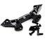 Aluminum Rear Shock Tower, Black, for Kyosho Fazer Mk2