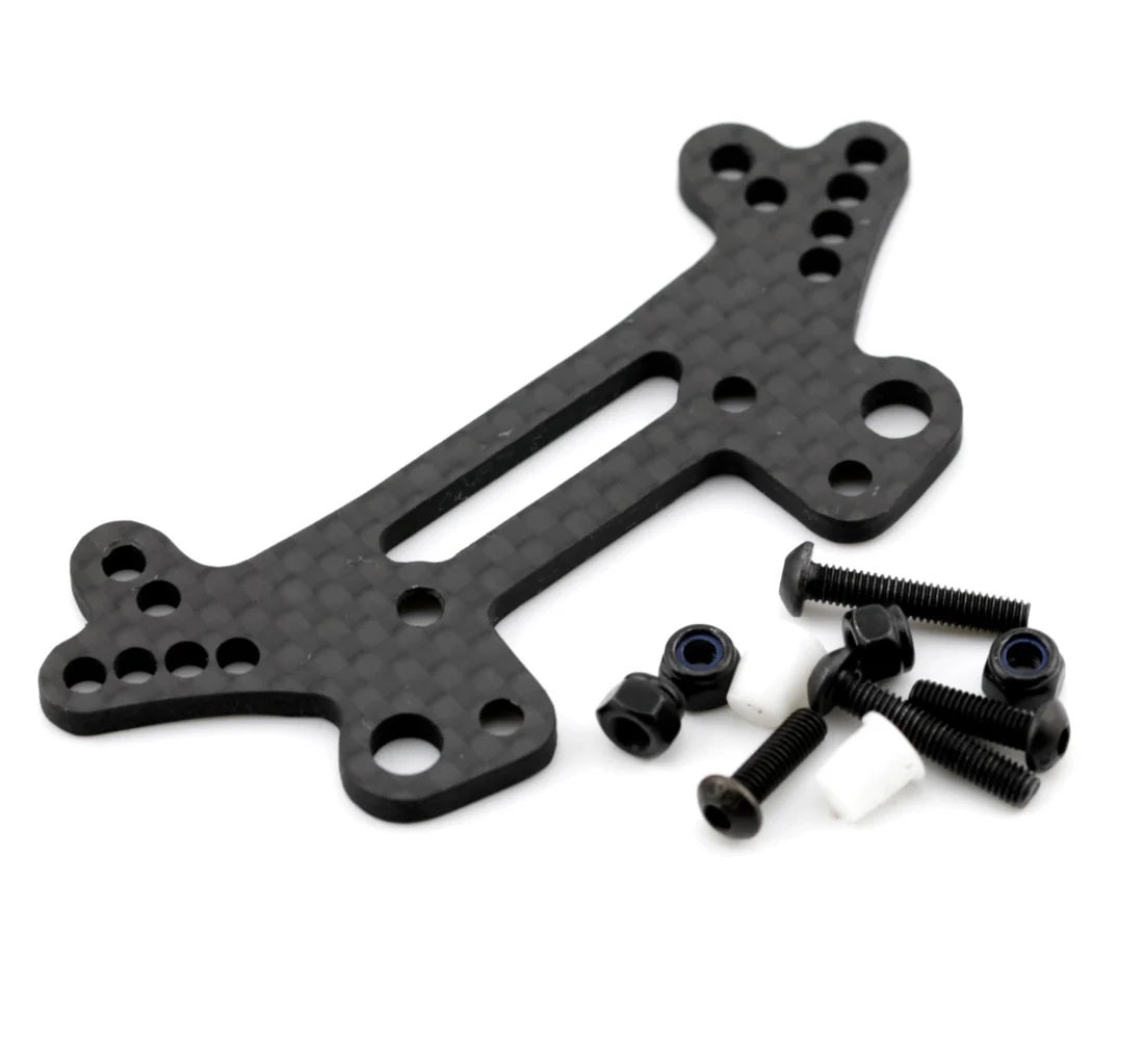 Carbon Fiber Rear Shock Stay, for Kyosho Fazer Mk2