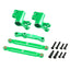 7075 Aluminum Steering / Bellcrank Set Green, Traxxas