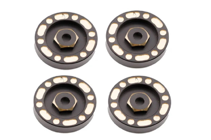 Brass 7mm Hex Hub Weight Set, for HPI Venture18