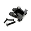 Aluminum Rear Brace Mount, Black, Arrma 6S