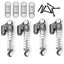 Axial SCX24 C10 JLU Jeep Betty Aluminum Shocks Grey