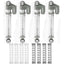 Axial SCX24 Aluminum Threaded Long Travel Shocks Micro