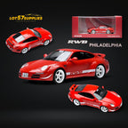 RWB Porsche RWB 997 PHILADELPHIA Racing Style 1:64 Resin - Collectors World Toys