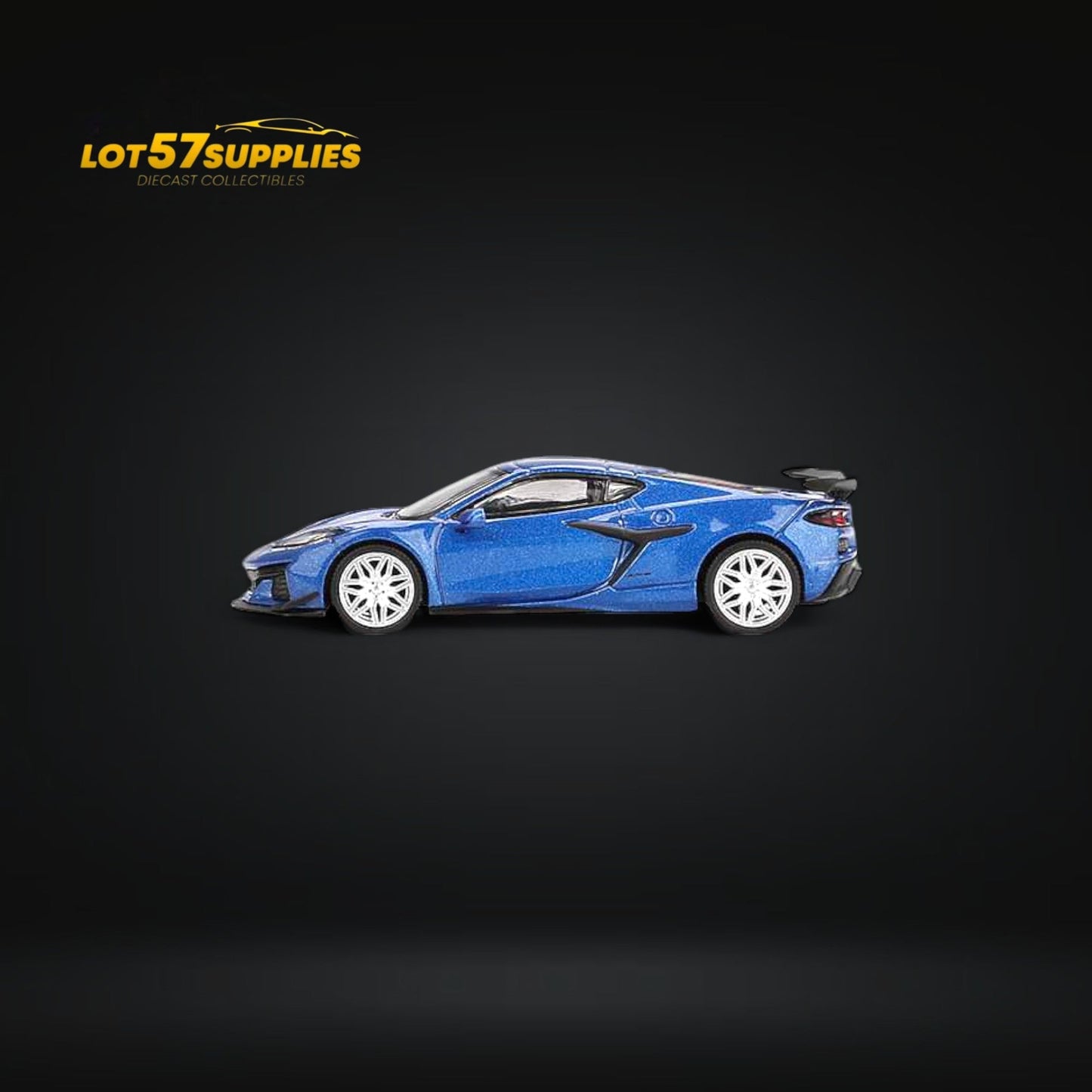 (Pre-Order) Mini-GT Chevrolet Corvette Z06 2023 Elkhart Lake Blue Metallic #892 1:64 - Collectors World Toys