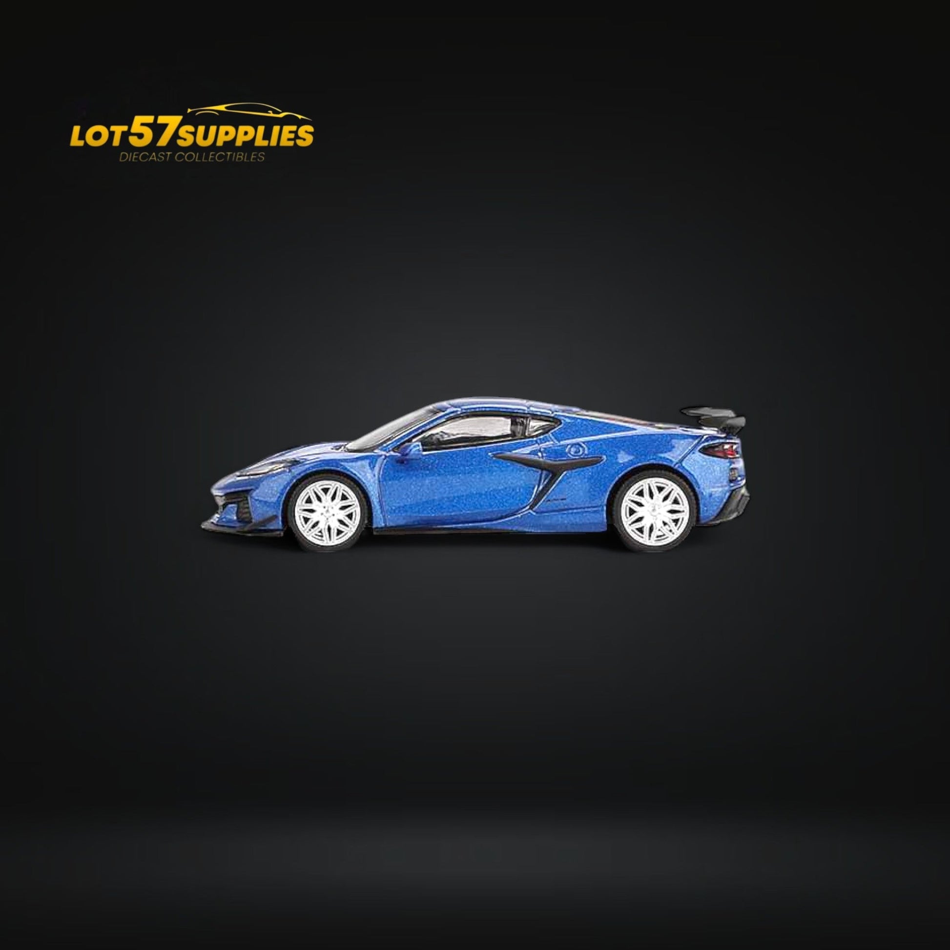(Pre-Order) Mini-GT Chevrolet Corvette Z06 2023 Elkhart Lake Blue Metallic #892 1:64 - Collectors World Toys