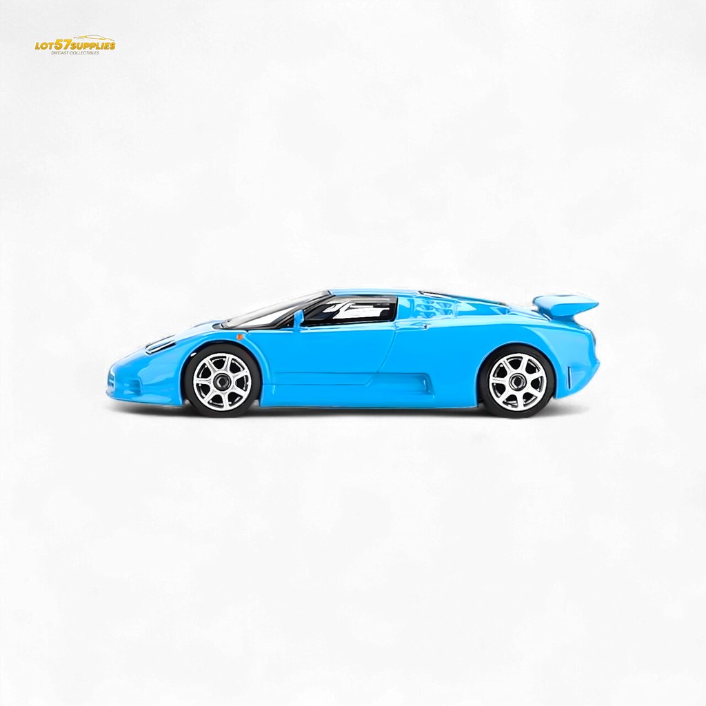 Mini-GT Bugatti EB110 Super Sport Blu Bugatti #890 1:64 - Collectors World Toys