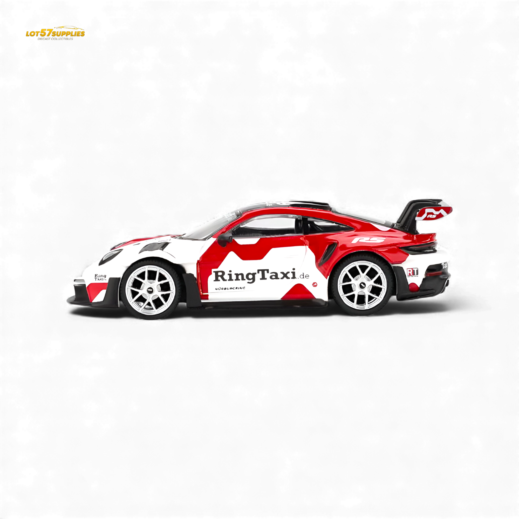 (Pre-Order) Mini GT Porsche 911 (992) GT3 RS Weissach RingTaxi.com 1:64