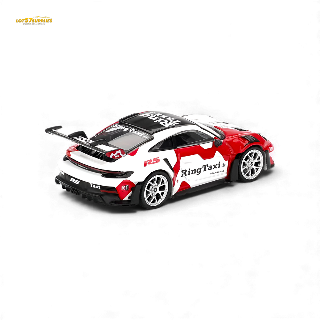 (Pre-Order) Mini GT Porsche 911 (992) GT3 RS Weissach RingTaxi.com 1:64