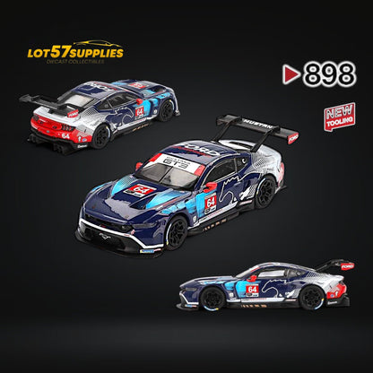 (Pre-Order) Mini-GT Ford Mustang GT3 #64 FMM 2024 IMSA Daytona 24 Hrs #898 1:64 - Collectors World Toys