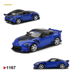 (Pre-Order) Mini-GT Nissan Z VeilSide FFZ400 - Seiran Blue 1:64