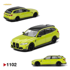 (Pre-Order) Mini-GT BMW M3 M Performance Touring - Sao Paulo Yellow 1:64