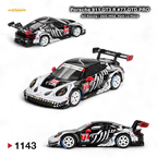 (Pre-Order) MiniGT Porsche 911 GT3 R - #77 AQ Racing 2025 IMSA Petit Le Mans Skeleton - 1:64