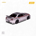 Car's Lounge Skyline GT-R R34 NISMO Z-TUNE - Nismo Edition Silver 1:64