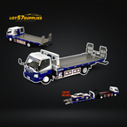Unique Model Hino 300 Dutro Trailer Rothmans Livery 1:64 - Collectors World Toys