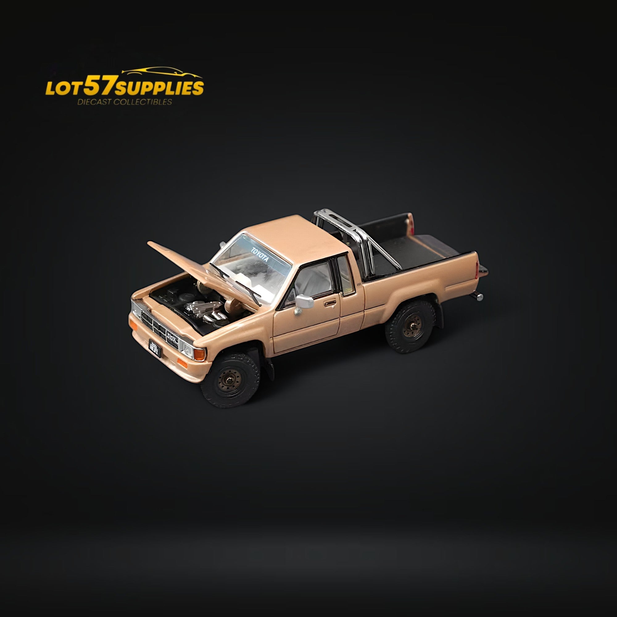 (Pre-Order) GCD Toyota Hilax SR5 in Gold 1:64 KS-062-516 Main image
