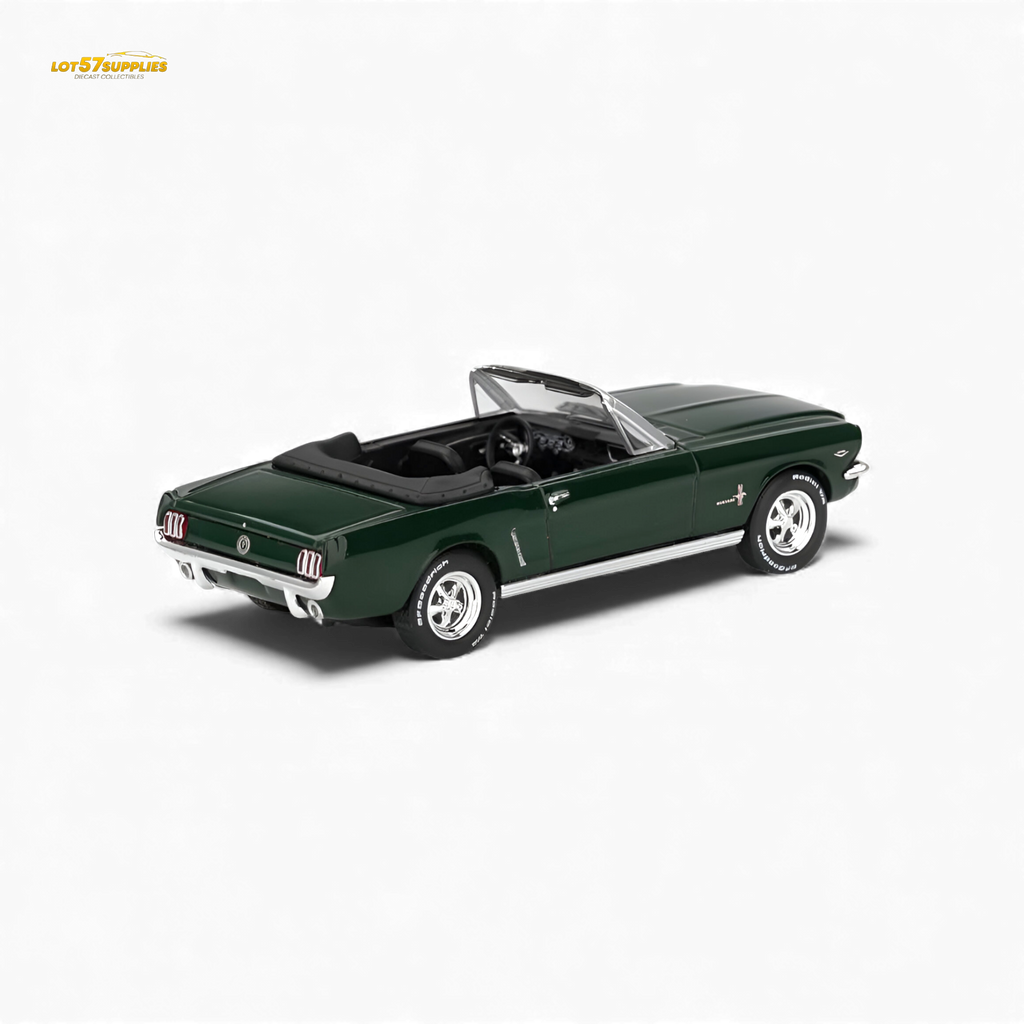 (Pre-Order) Mini-GT Ford Mustang Convertible 1964 - Highland Green 1:64
