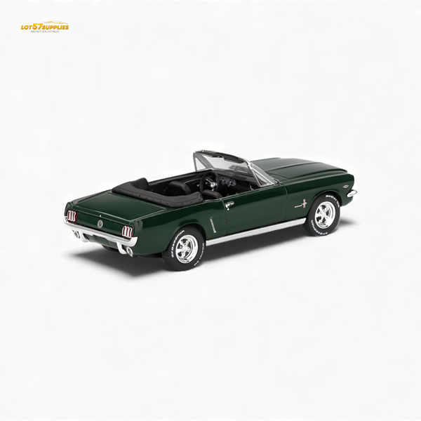 (Pre-Order) Mini-GT Ford Mustang Convertible 1964 - Highland Green 1:64