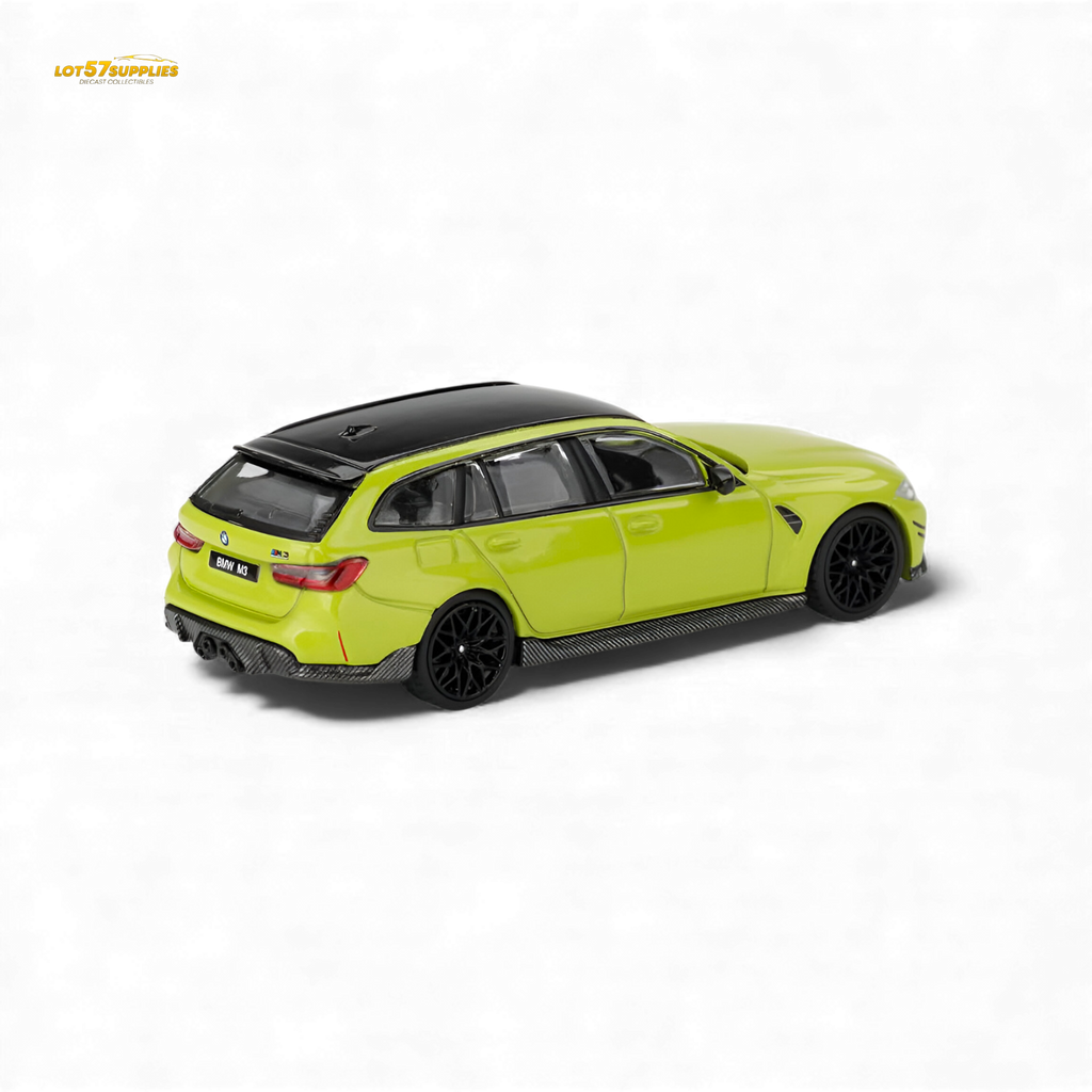 (Pre-Order) Mini-GT BMW M3 M Performance Touring - Sao Paulo Yellow 1:64