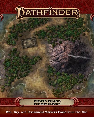 Pathfinder Flip-mat Classics - Pirate Island - Collectors World Toys Hover Image