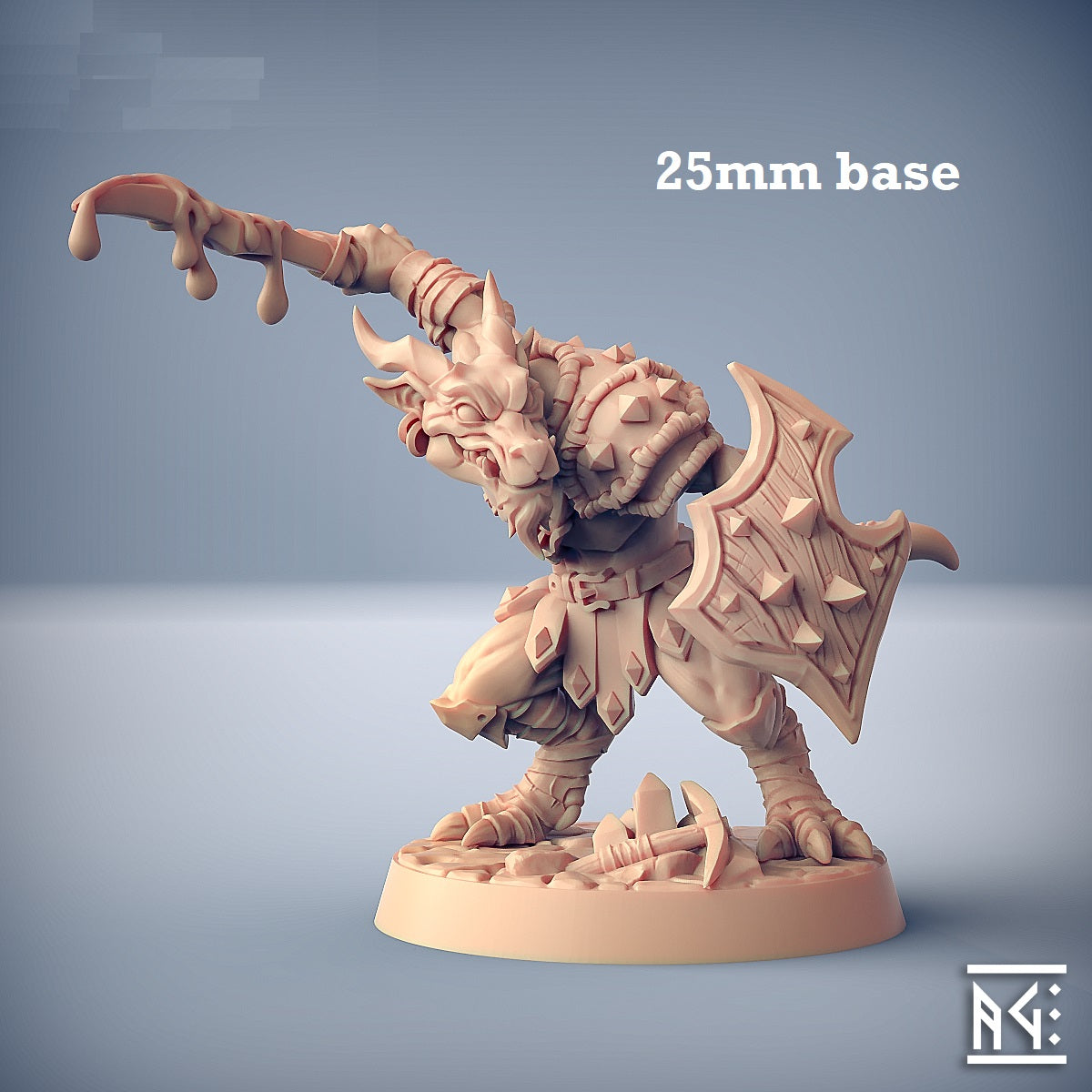Plague-Mine Kobold: Sculpt A (Male Kobold Warrior) Main image