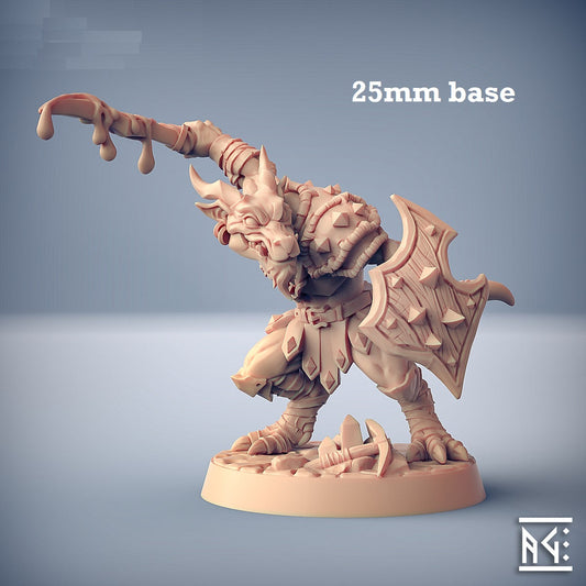 Plague-Mine Kobold: Sculpt A (Male Kobold Warrior)