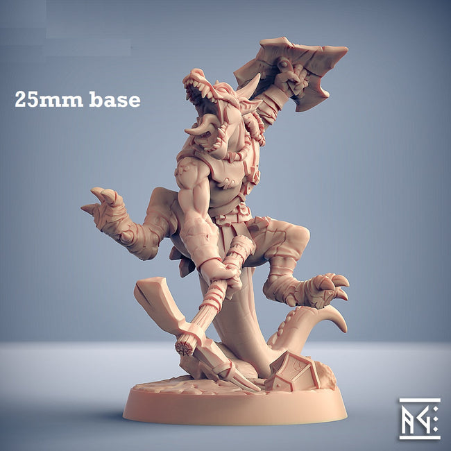 Plague-Mine Kobold: Sculpt B (Male Kobold Warrior) Hover Image