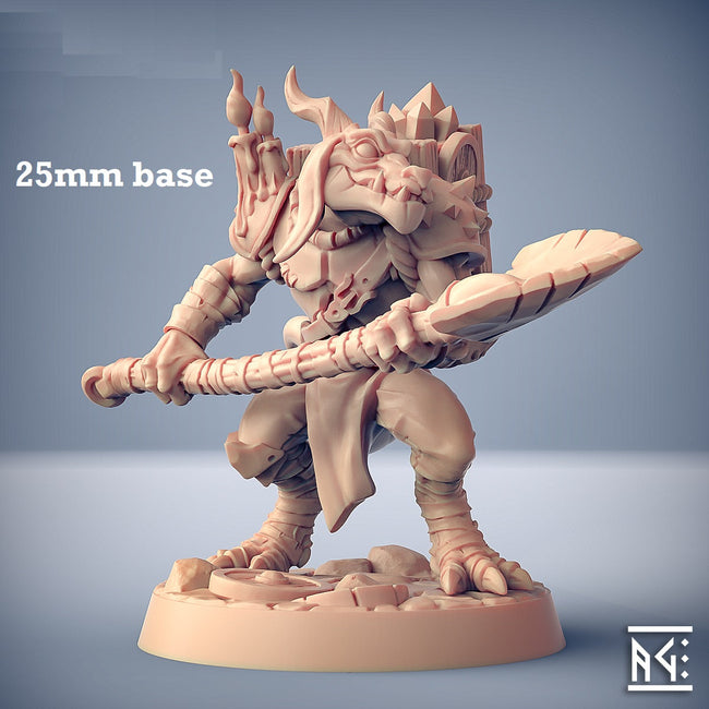Plague-Mine Kobold: Sculpt C (Male Kobold Miner) - Hover Image