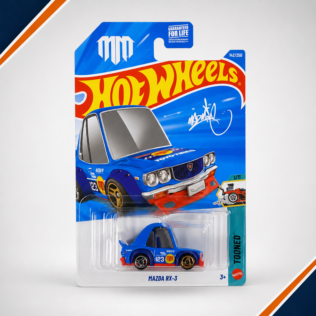 Hot Wheels Mazda RX-3 | Tooned Series 1/5 - 142/250 Main image