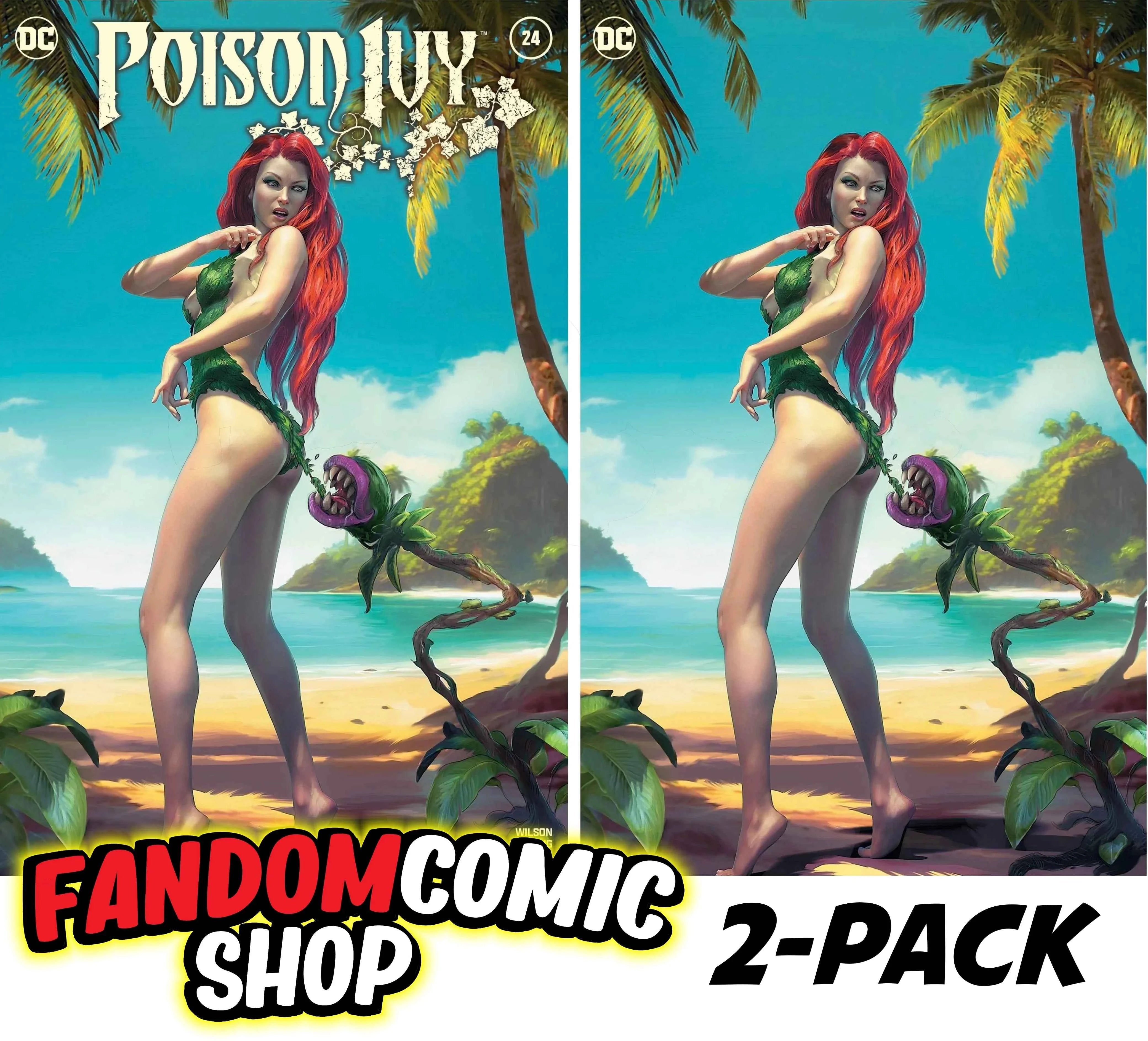 POISON IVY #24 (TIAGO DA SILVA EXCLUSIVE COPPERTONE HOMAGE TRADE/VIRGIN VARIANT SET)(2024) ~ DC Comics Main image