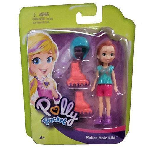 Polly Pocket Active Pose - Roller Chic Lila Main image