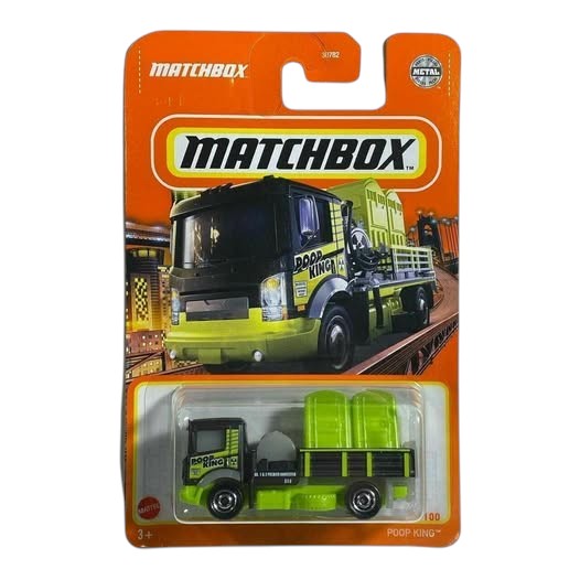 Matchbox Poop King - Matchbox Series 56/100 - Collectors World Toys