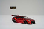 Error404 LB-Works Nissan Skyline GT-R R35 Fighter Grey / Candy Red Limited to 299 Pcs Each 1:64 - Collectors World Toys