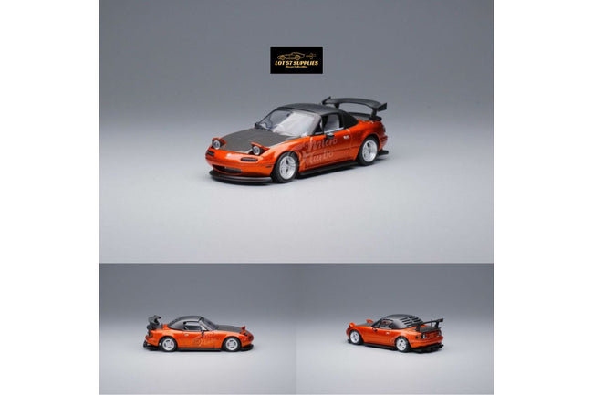 MicroTurbo Custom Mazda Miata MX-5 HEC2023 Edition 1:64 Limited to 500 Pcs - Collectors World Toys Hover Image