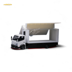 MicroTurbo HINO 300 Custom Wing Truck Limited to 1,000 Pcs & Stickers Included 1:64 - Collectors World Toys