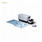 MicroTurbo HINO 300 Custom Wing Truck Limited to 1,000 Pcs & Stickers Included 1:64 - Collectors World Toys