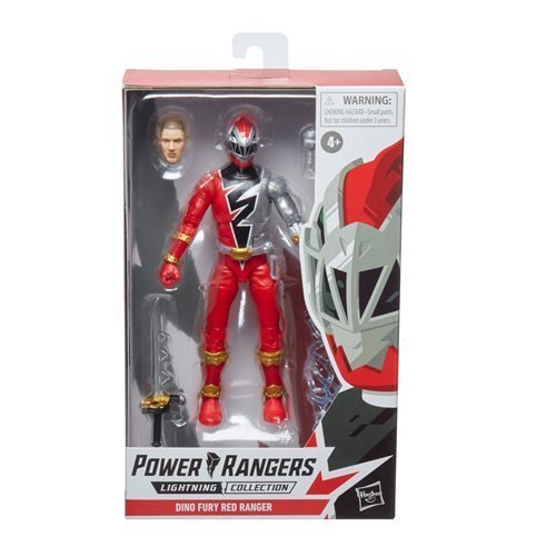 Power Rangers Lightning Collection Dino Fury 6-Inch Action Figure - Select Figure(s) Red Ranger