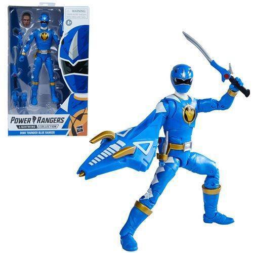 Power Rangers Lightning Collection Dino Thunder 6-Inch Action Figure - Select Figure(s) Blue Ranger