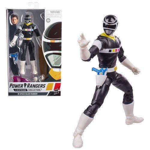 Power Rangers Lightning Collection In Space 6-Inch Figure - Select Figure(s) Black Ranger
