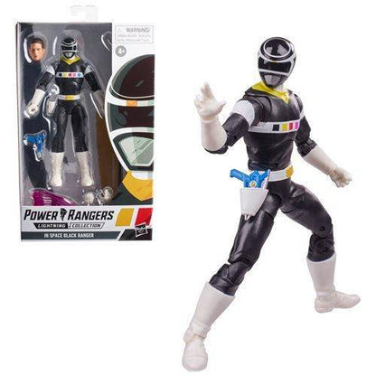 Power Rangers Lightning Collection In Space 6-Inch Figure - Select Figure(s) Black Ranger