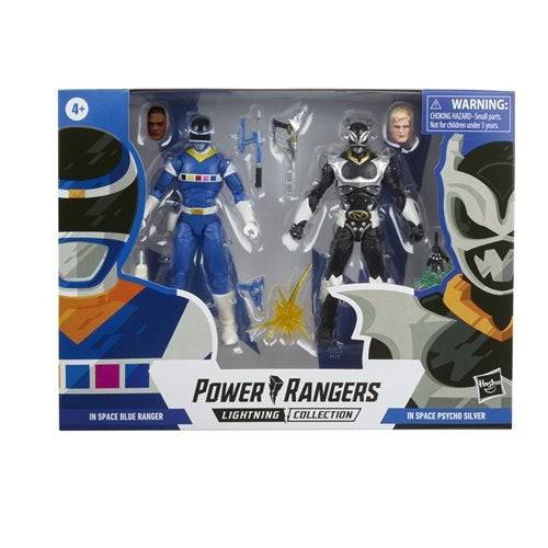 Power Rangers Lightning Collection In Space 6-Inch Figure - Select Figure(s) Blue Ranger Vs. Silver Psycho Ranger