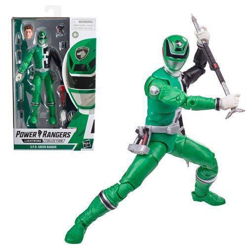 Power Rangers Lightning Collection S.P.D. 6-Inch Action Figure - Select Figure(s) Green Ranger