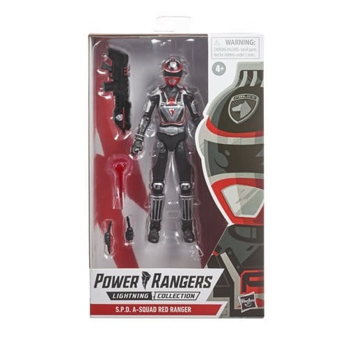 Power Rangers Lightning Collection S.P.D. 6-Inch Action Figure - Select Figure(s) A-Squad Red Ranger