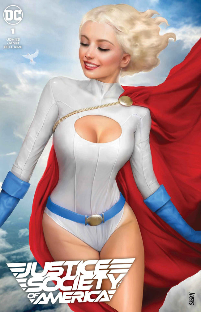 JUSTICE SOCIETY OF AMERICA #1 (NATHAN SZERDY EXCLUSIVE TRADE/VIRGIN/FOIL VARIANT)(2022) COMIC BOOK Main Image