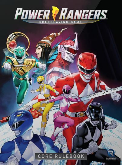 Power Rangers RPG Core Rulebook Main image