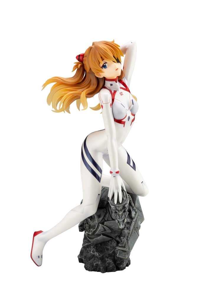 EVANGELION:3.0 + 1.0 THRICE UPON A TIME ASUKA SHIKINAMI LANGLEY WHITE PLUGSUIT VER. 1/6 Scale Figure Main image