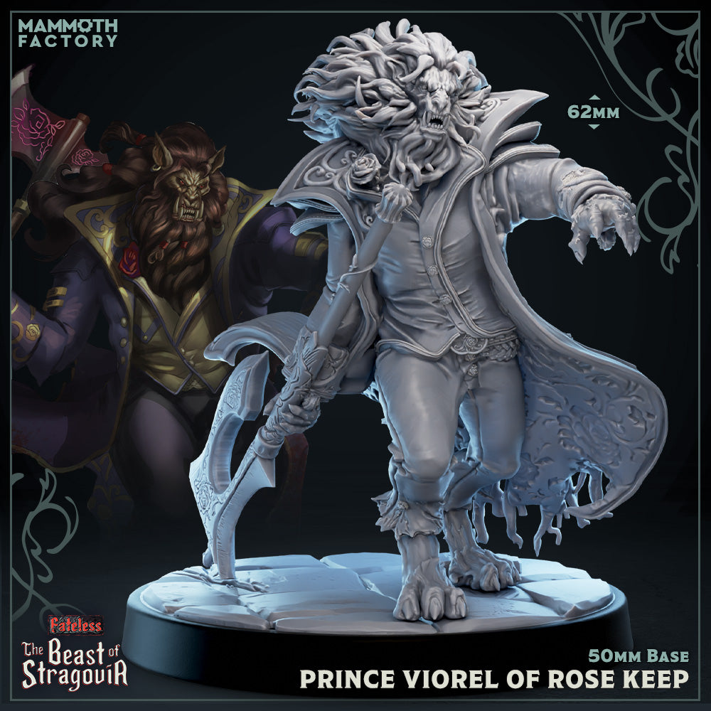 Prince Viorel of Rose Keep (Male Beast Noble) Main image