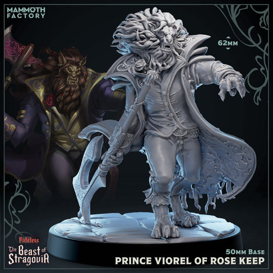 Prince Viorel of Rose Keep (Male Beast Noble)