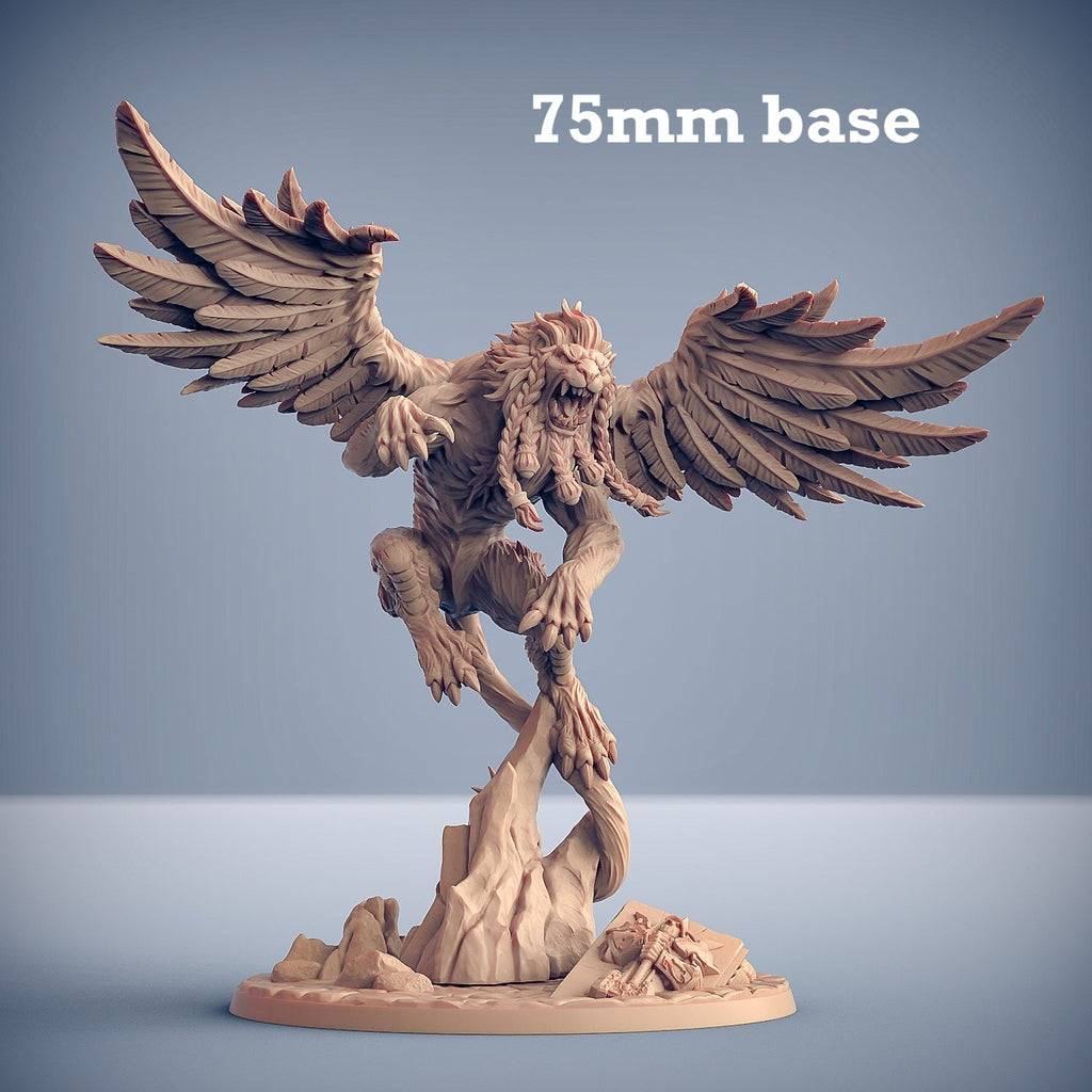 Proudmane Winged Lion (Archon With or Without Rider)
